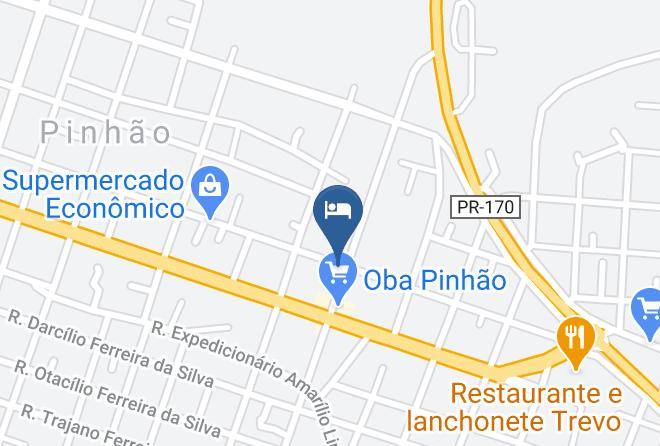 Pinhao - Sao Luis Hotel Pinhao Pr Maps