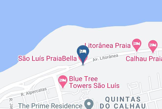 Sao Luis - Sao Luis Praiabella Hotel Maps
