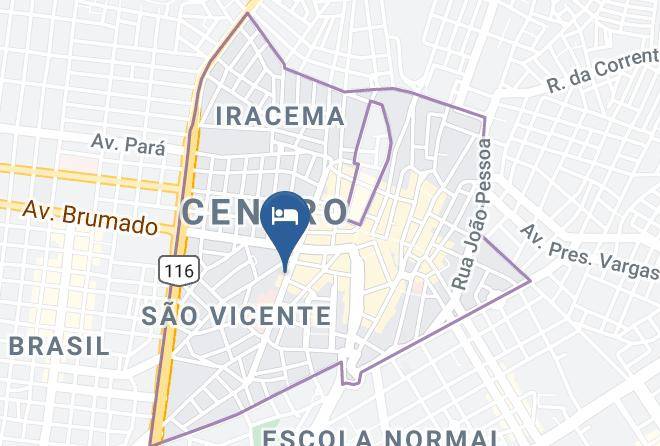 Vitoria Daquista - Sao Vicente Maps