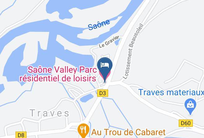Haute Saone - Saone Valley Parc Residentiel De Loisirs Maps
