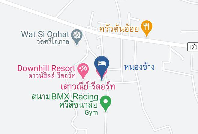 Amphoe Si Satchanalai - Saowanee Resort Maps