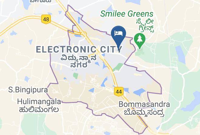 Bengaluru - Fabhotel Sap Golden Grande Maps