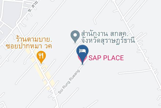 Amphoe Mueang Surat Thani - Sap Place Maps