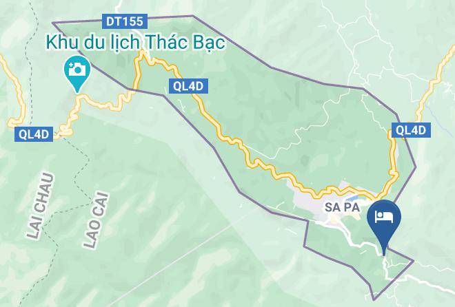 Sa Pa District - Sapa Bamboo Homestay Maps