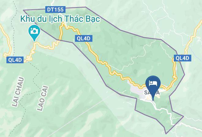 Sapa Diamond Hotel Map