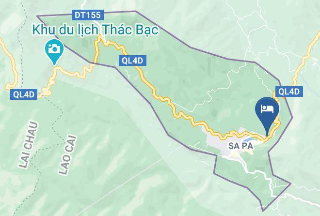 Sa Pa District - Sapa Peaceful Hotel Maps
