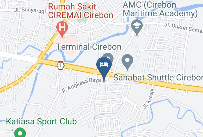 Kota Cirebon - Sapadia Hotel Maps