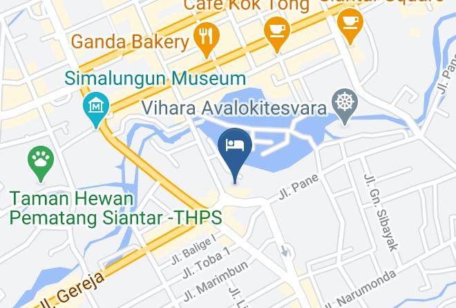 Kota Pematang Siantar - Sapadia Hotel Maps