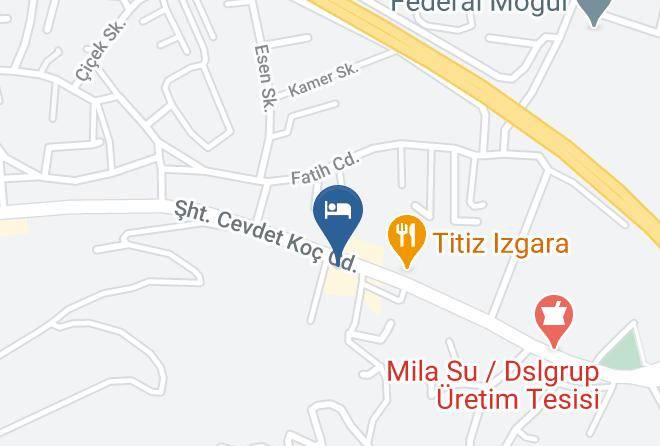 Sapanca Alfa Suites & Spa Hotel Map