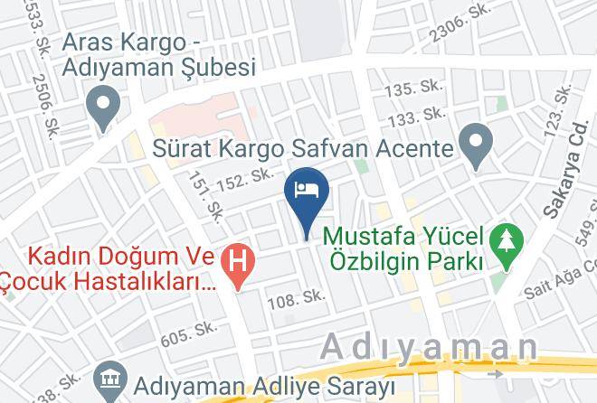 Adiyaman Turgutreis - Sapanca Class Hotel Maps
