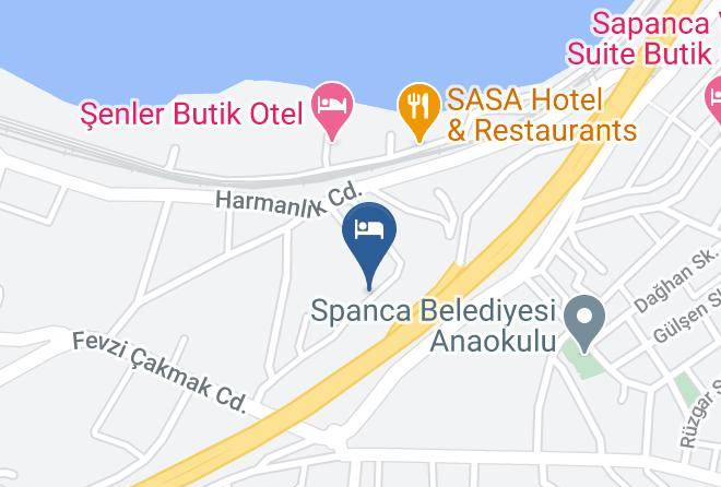 Sapanca Park Residence Hotel Map