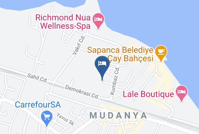 Sapanca - Sapanca Sahil Bungalow Maps