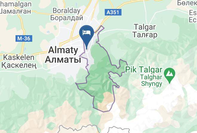 Almaty City - Sapar Deluxe Maps
