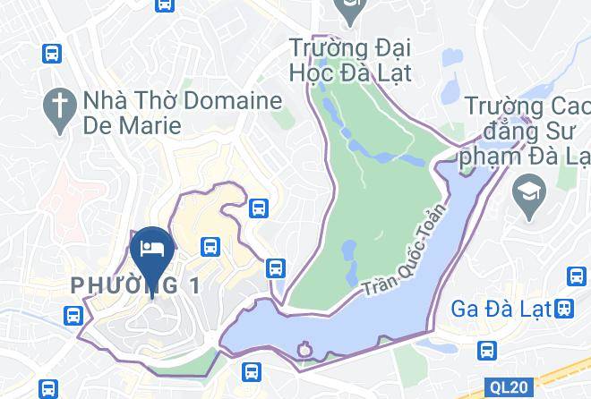 Saphir Da Lat Hotel Map