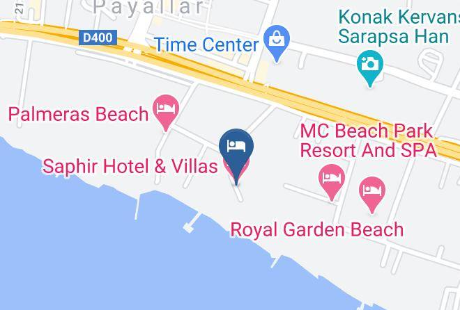 Saphir Hotel & Villas Map - Antalya - Konakli