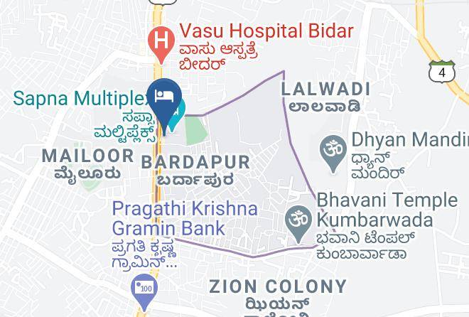 Bidar - Sapna Grand Inn Boarding & Lodging Maps