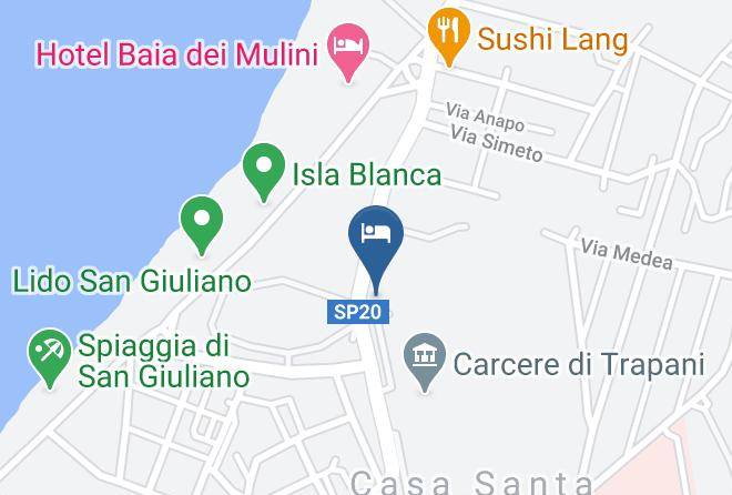 Trapani - Sapore Di Sale Maps