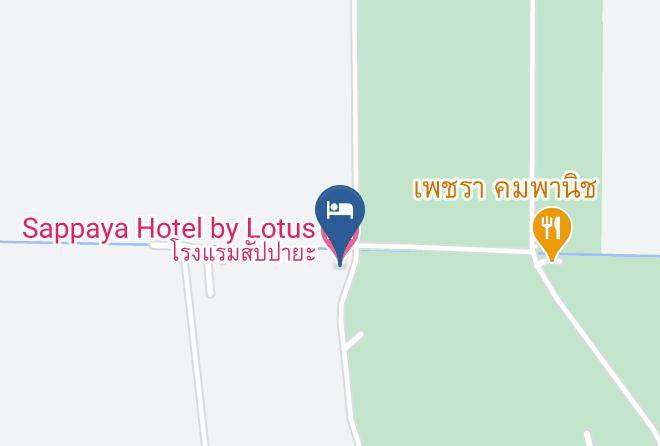 Amphoe Bang Nam Priao - Sappaya Hotel By Lotus Valley Maps