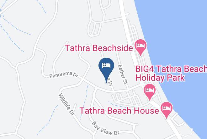 Bega Valley - Sapphire Court Holiday Units Maps