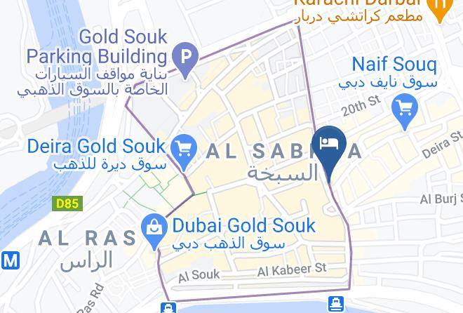 Dubai - Sapphire Grand Hotel Maps