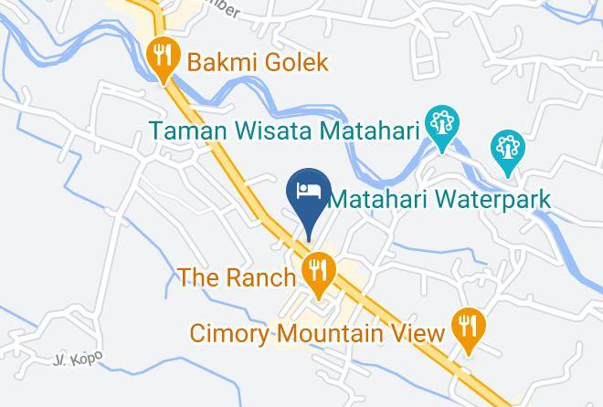 Bogor Regency - Sapphire Hotel Maps