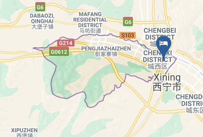 Xining - Sapphire Hotel Maps