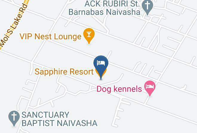 Nakuru - Sapphire Resort Maps