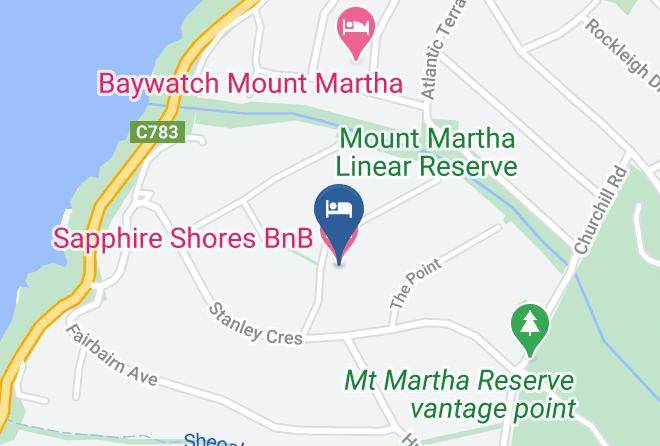 Mornington Peninsula - Sapphire Shores Bnb Maps