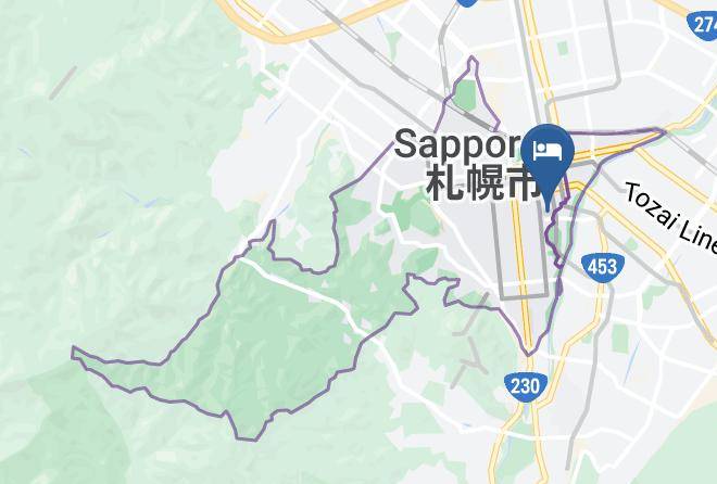 Sapporo City Chuo Ward - Sapporo Excel Hotel Tokyu Maps