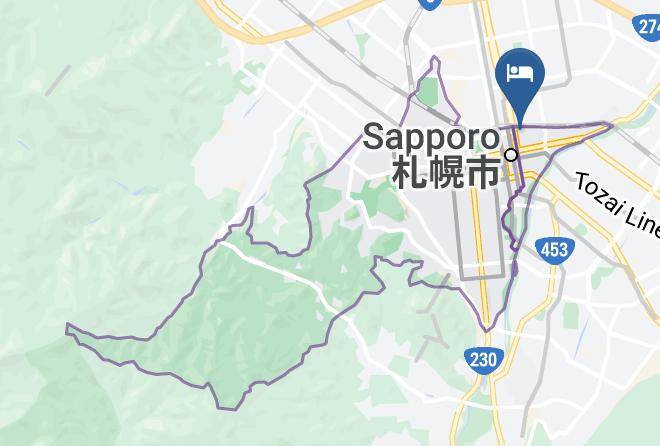 Sapporo Hills Map
