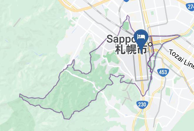Sapporo City Chuo Ward - Sapporo Inn Nada Maps
