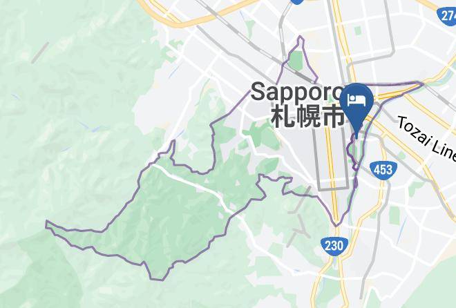 Sapporo City Chuo Ward - Sapporo Park Hotel Maps