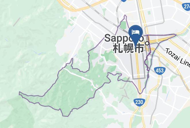 Sapporo City Chuo Ward - Sapporo Prince Hotel Maps