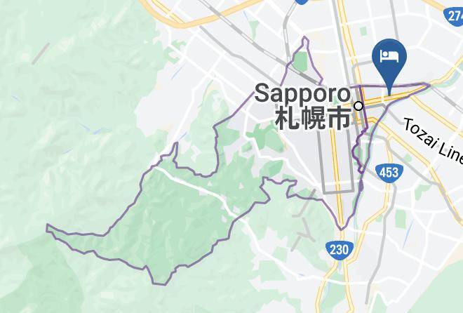 Sapporo City Chuo Ward - Sapporo Princess Hotel Maps