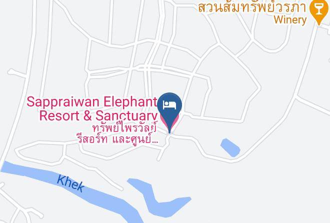 Amphoe Wang Thong - Sappraiwan Elephant Resort & Sanctuary Maps