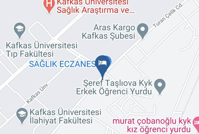 Kars Sehitler - Sapran Deluxe Hotel Maps