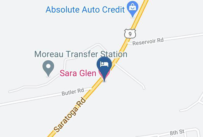 Sara Glen Motel Map