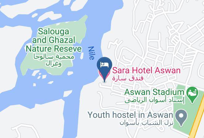 Aswan - Sara Hotel Aswan Maps