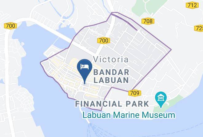 Labuan - Sara Hotel Maps