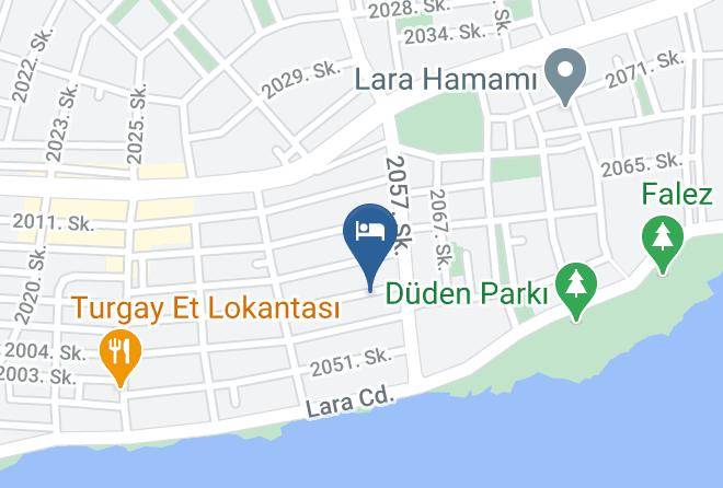 Muratpasa - Sara Hotel Lara Maps