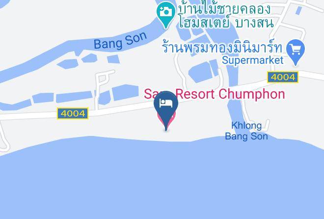 Amphoe Pathio - Sara Resort Chumphon Maps