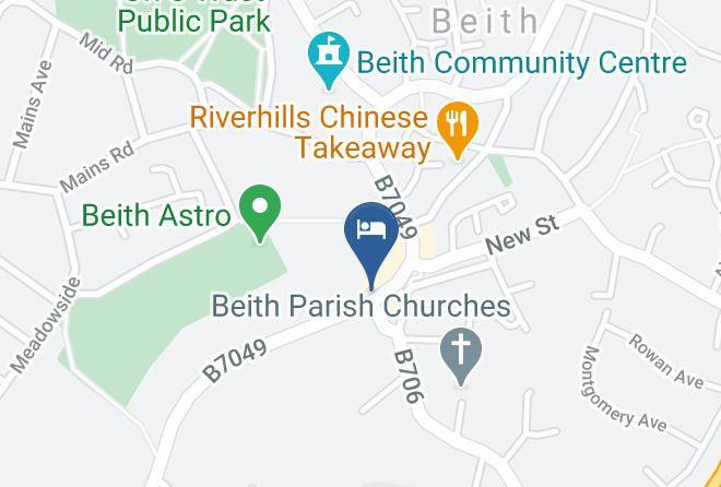 North Ayrshire - Saracens Head Hotel Maps