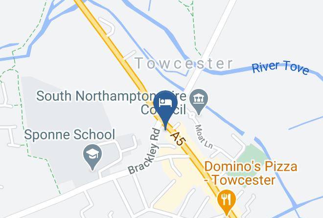 Northants - Saracens Head Hotel Maps