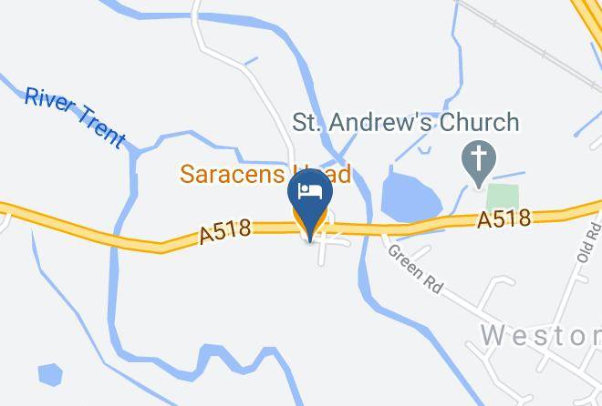 Staffs - Saracens Head Maps