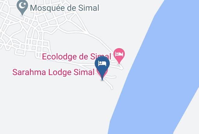 Fimela - Sarahma Lodge Simal Maps