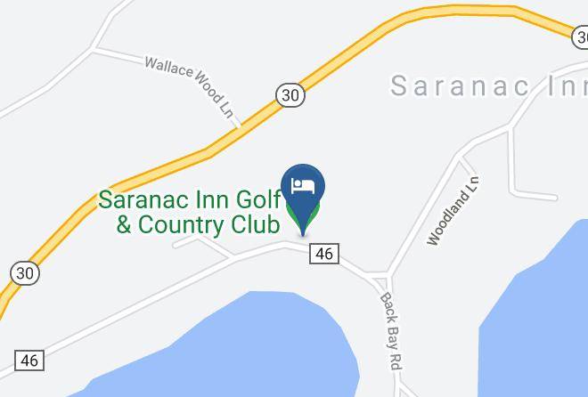 Franklin - Saranac Inn Golf & Country Club Maps