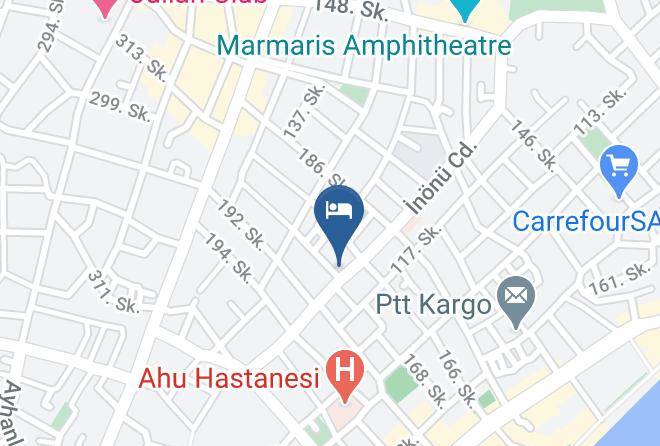 Marmaris - Saranda Club Hotel Maps