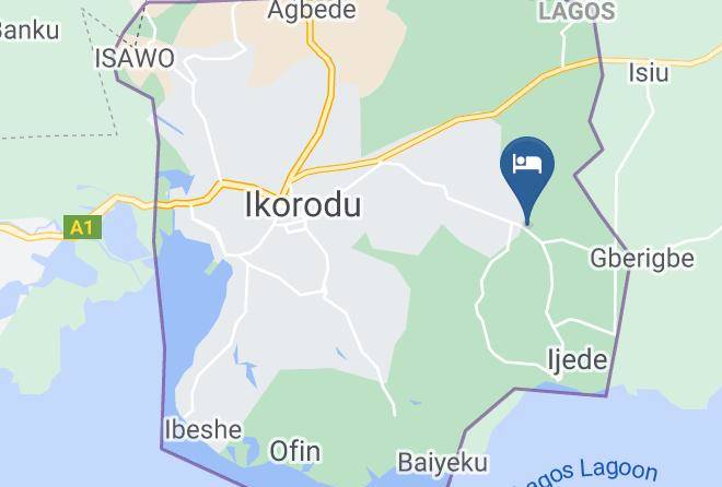 Ikorodu - Sarank Garden Hotel Maps