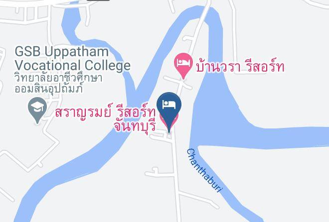 Amphoe Mueang Chanthaburi - Saranrom Resort Chanthaburi Maps