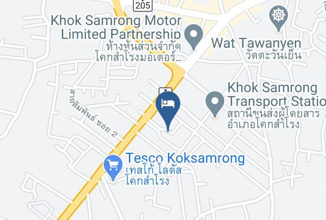 Amphoe Khok Samrong - Saransiri Hotel Maps